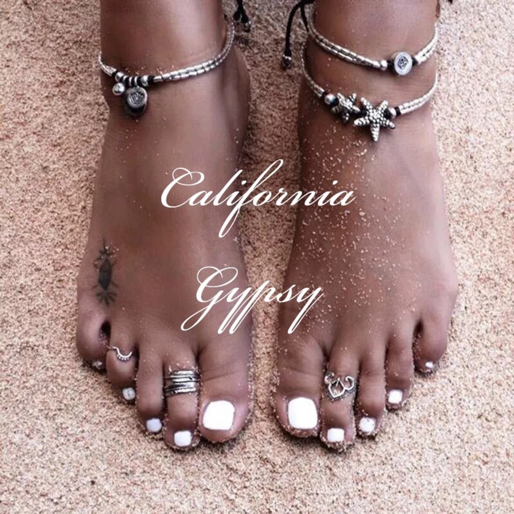 starfish beaded anklet⭐️ - Picture 3 of 8